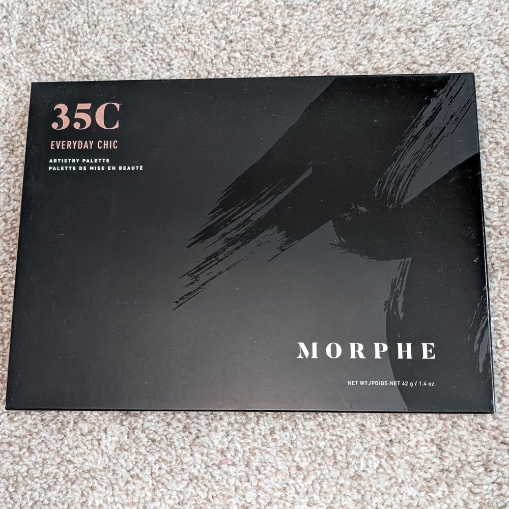 MORPHE 35C EVERYDAY CHIC EYESHADOW ARTISTRY PALETTE NIB - Picture 2 of 2
